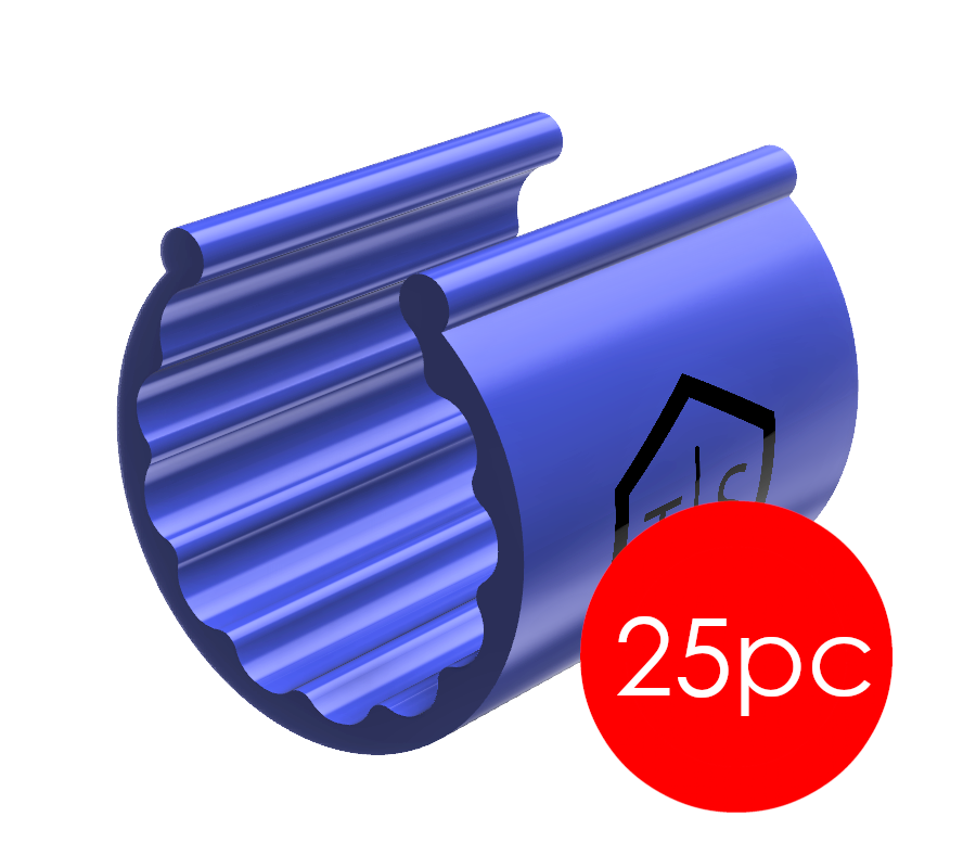 TEK Clip™ 1/2" Color Code Clip (TEK-CP1-12-25) 25pcs