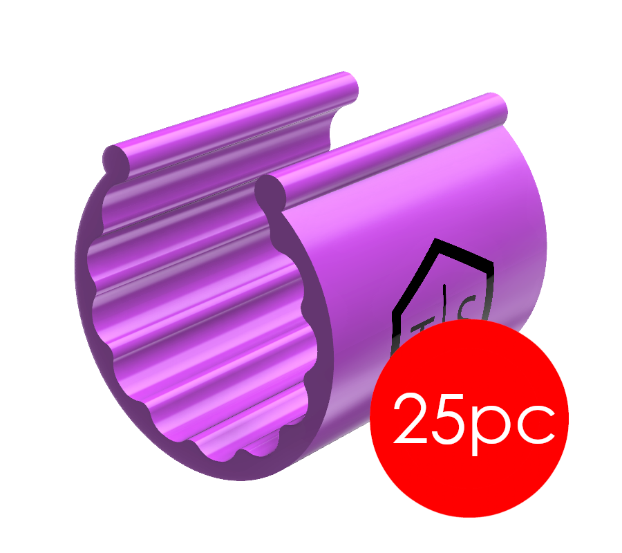 TEK Clip™ 1/2" Color Code Clip (TEK-CP1-12-25) 25pcs