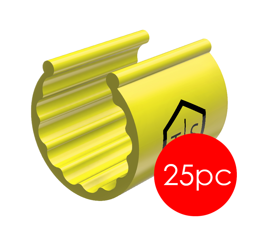 TEK Clip™ 1/2" Color Code Clip (TEK-CP1-12-25) 25pcs